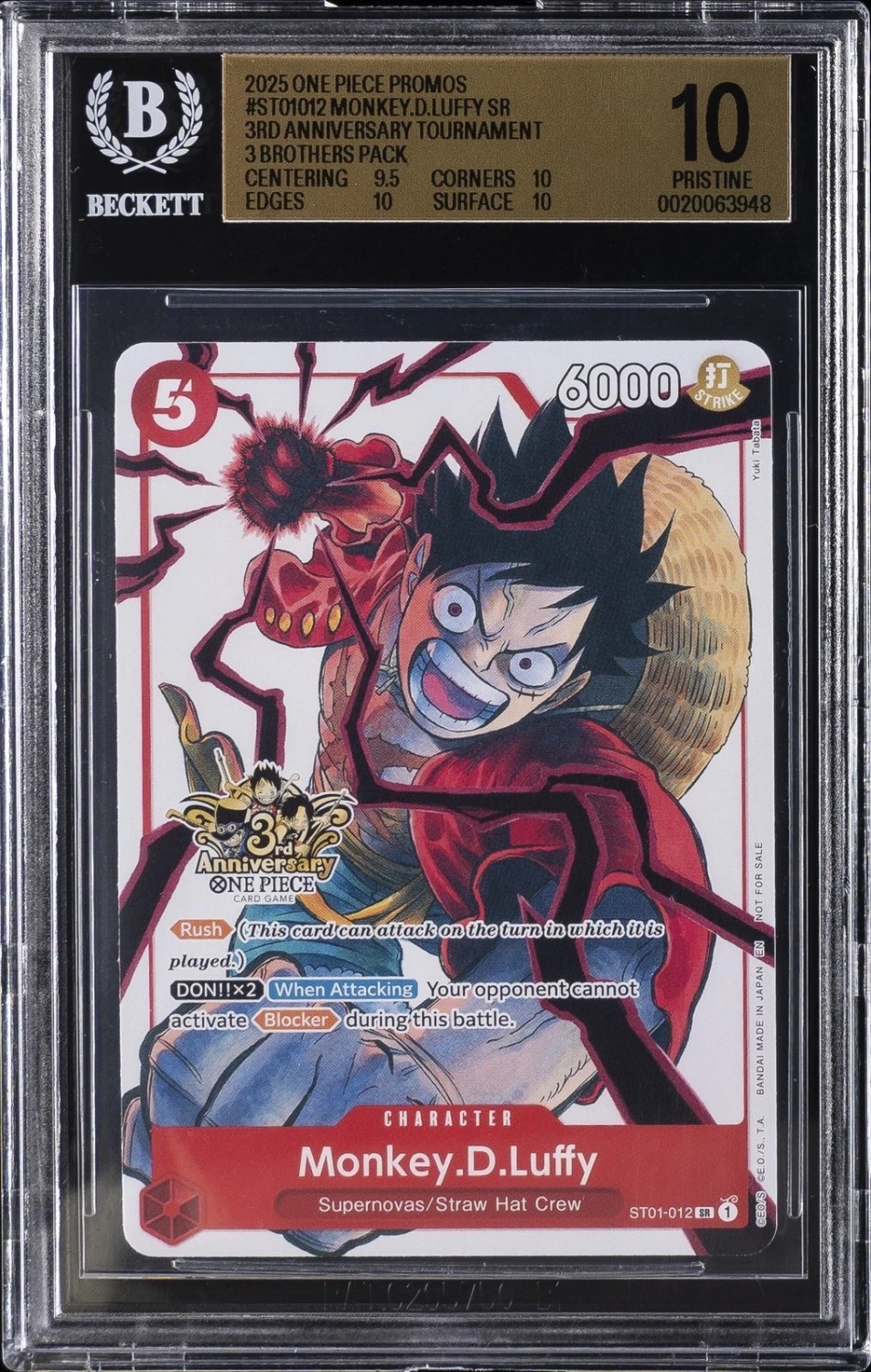 Monkey.d.luffy Sr/(3rd Anniversary Event Winner Prize)