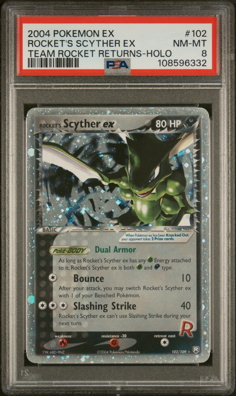 Rocket's Scyther EX