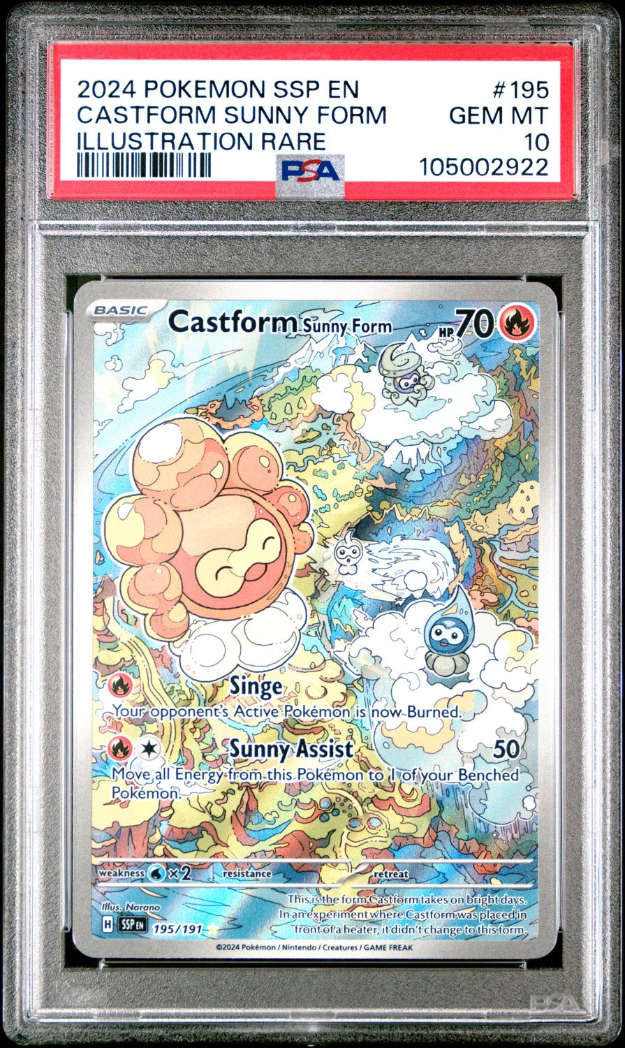Castform Sunny Form