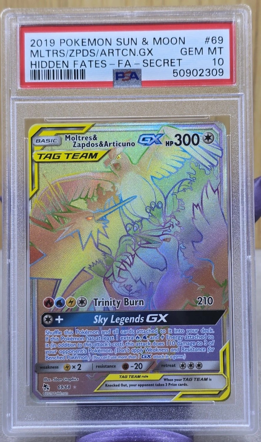 Moltres & Zapdos & Articuno GX