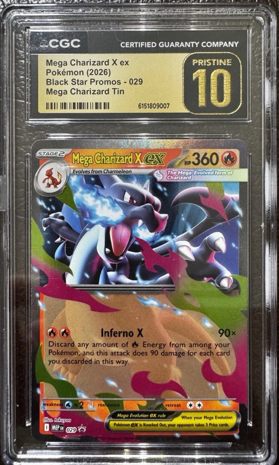 MEGA CHARIZARD X ex