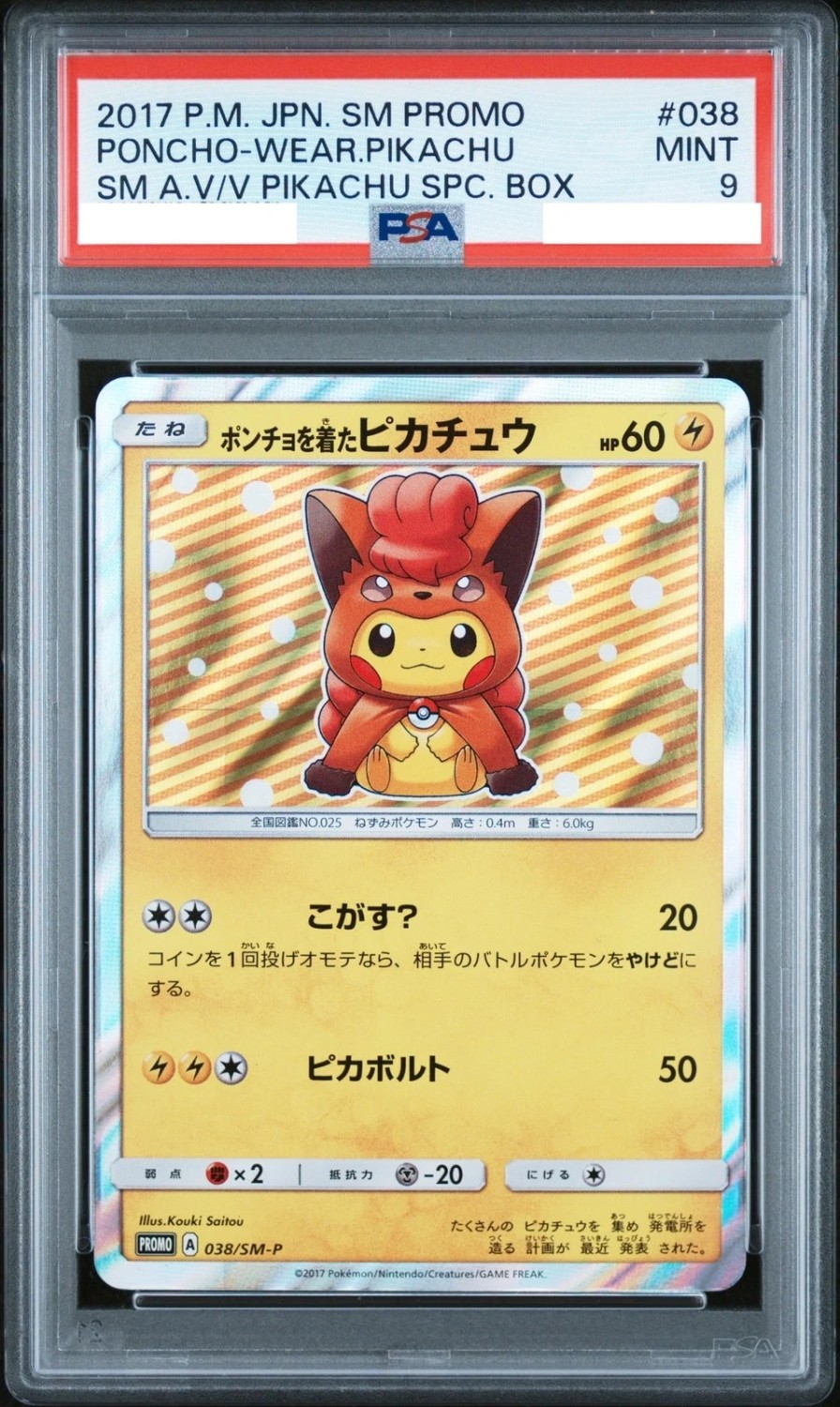 Poncho-Wear Pikachu
