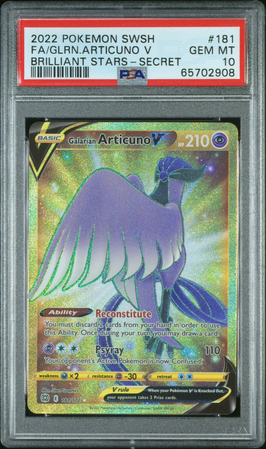 Galarian Articuno V