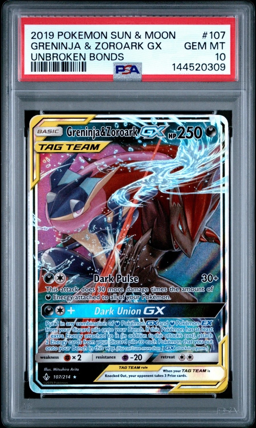 Greninja & Zoroark Gx