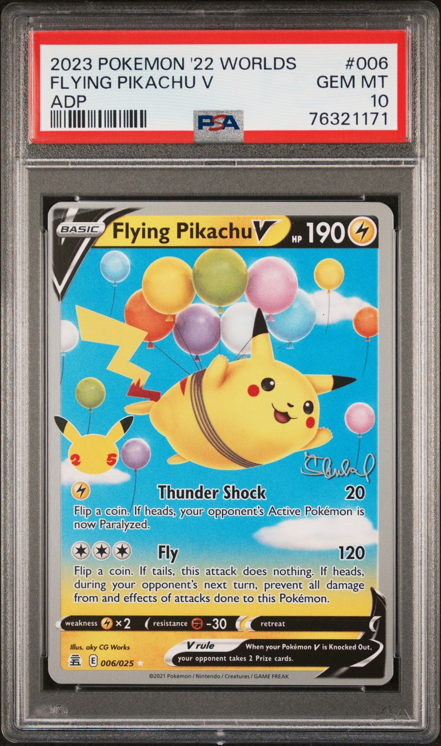 Flying Pikachu V