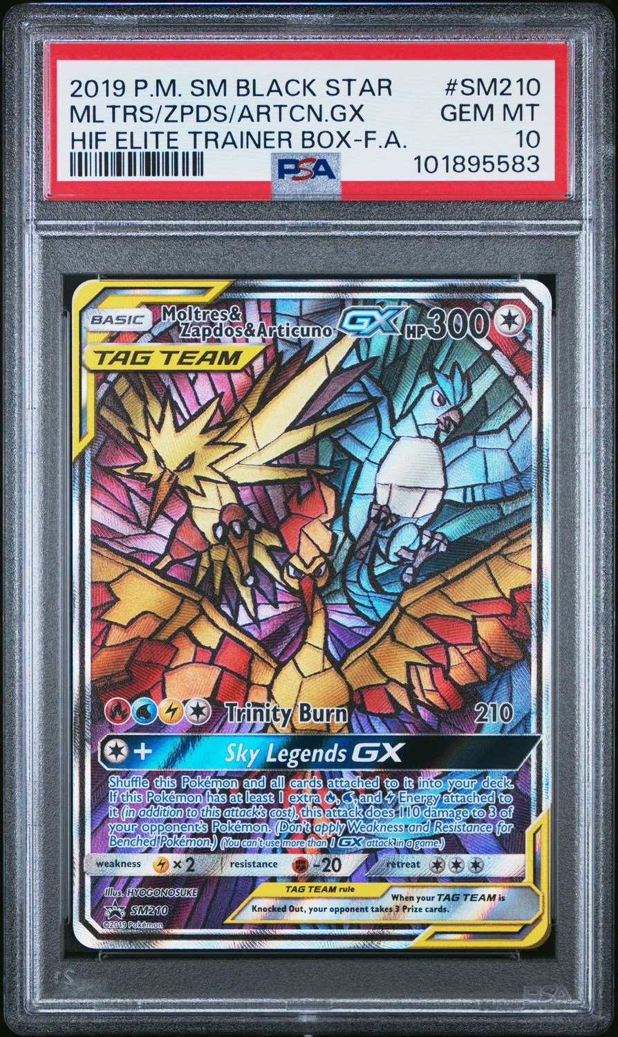 Moltres & Zapdos & Articuno Gx
