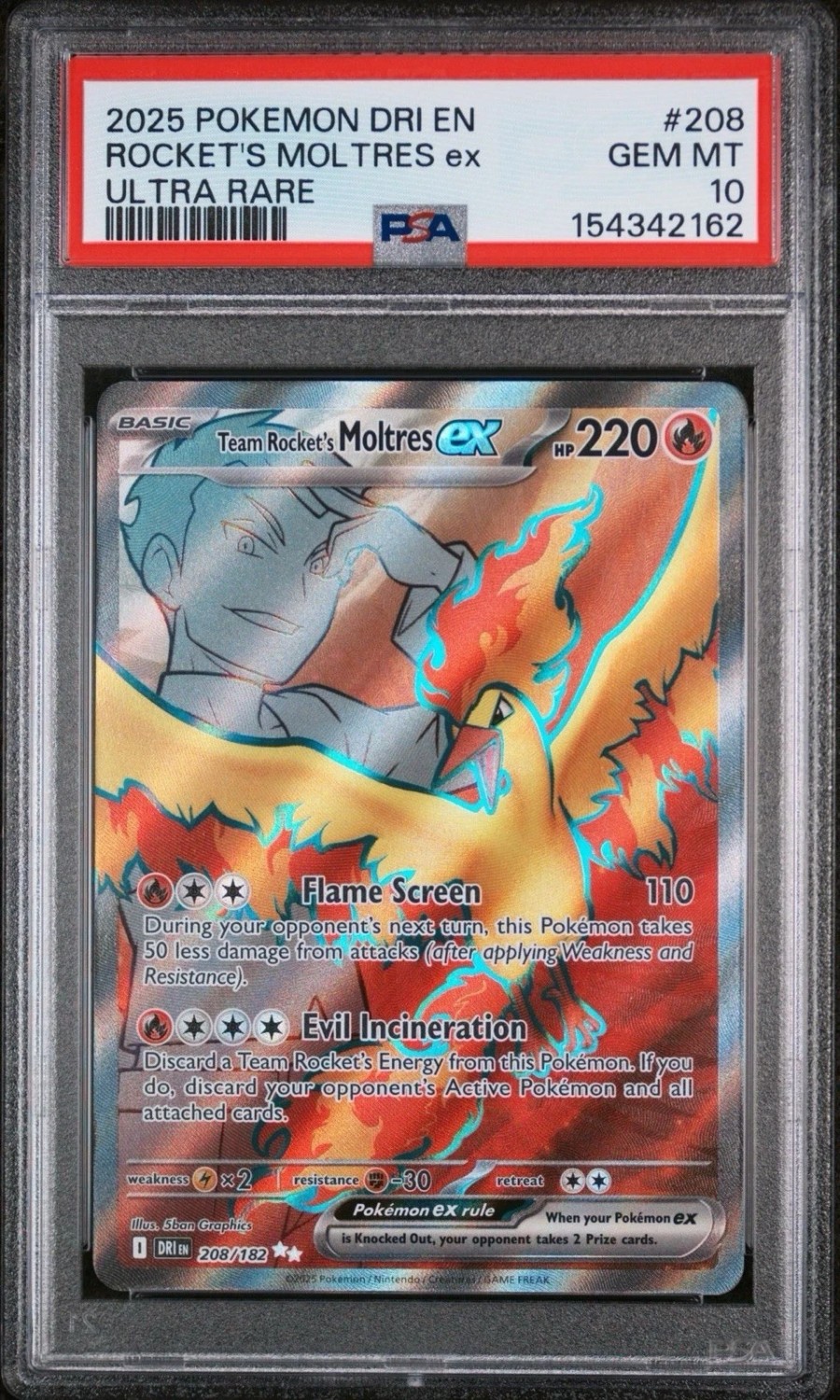 Rocket'S Moltres Ex