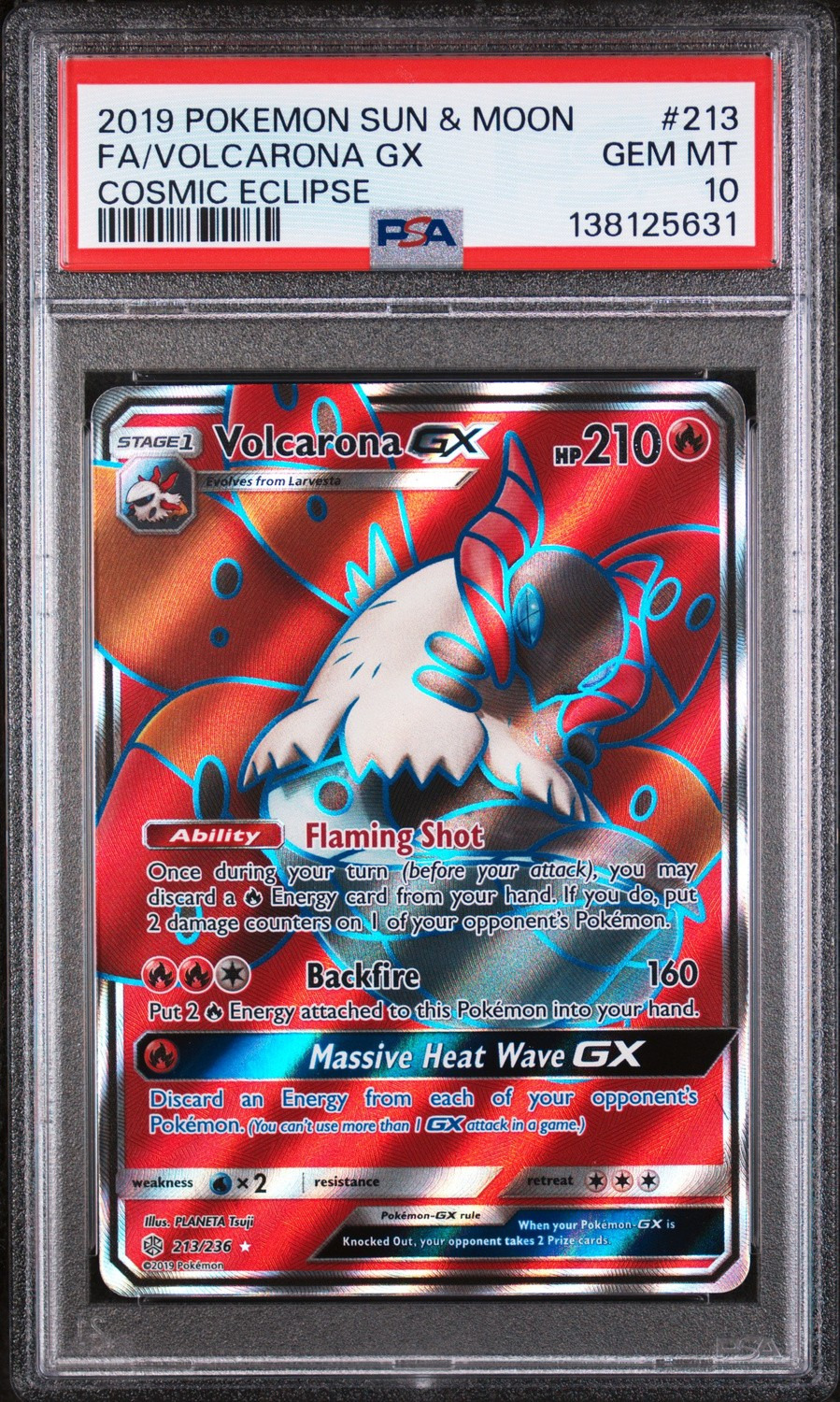 Volcarona Gx