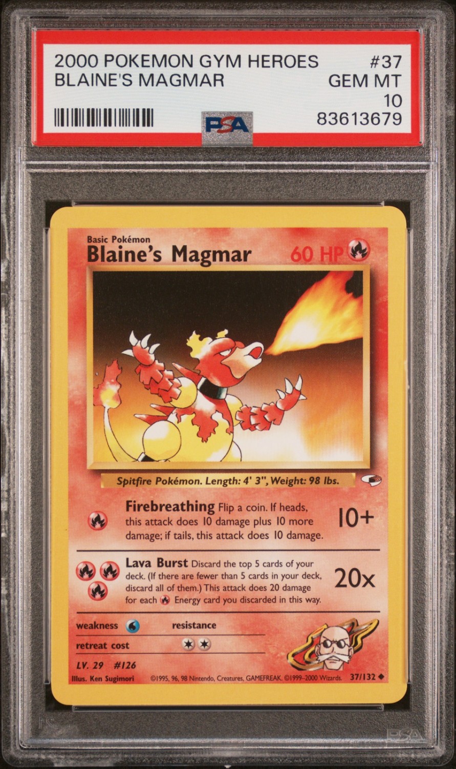 Blaine's Magmar