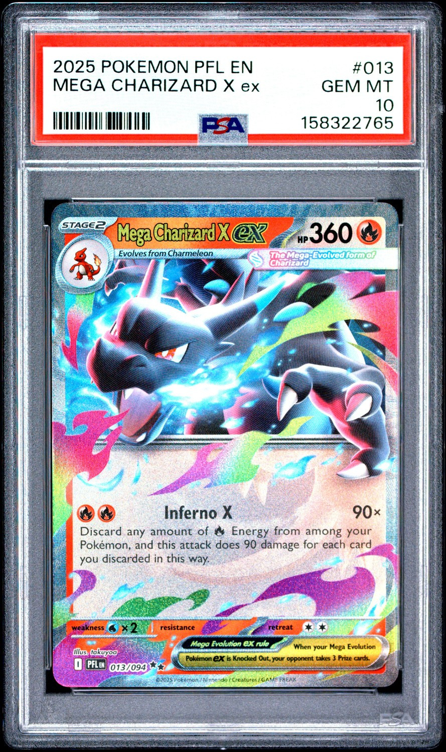 Mega Charizard X Ex