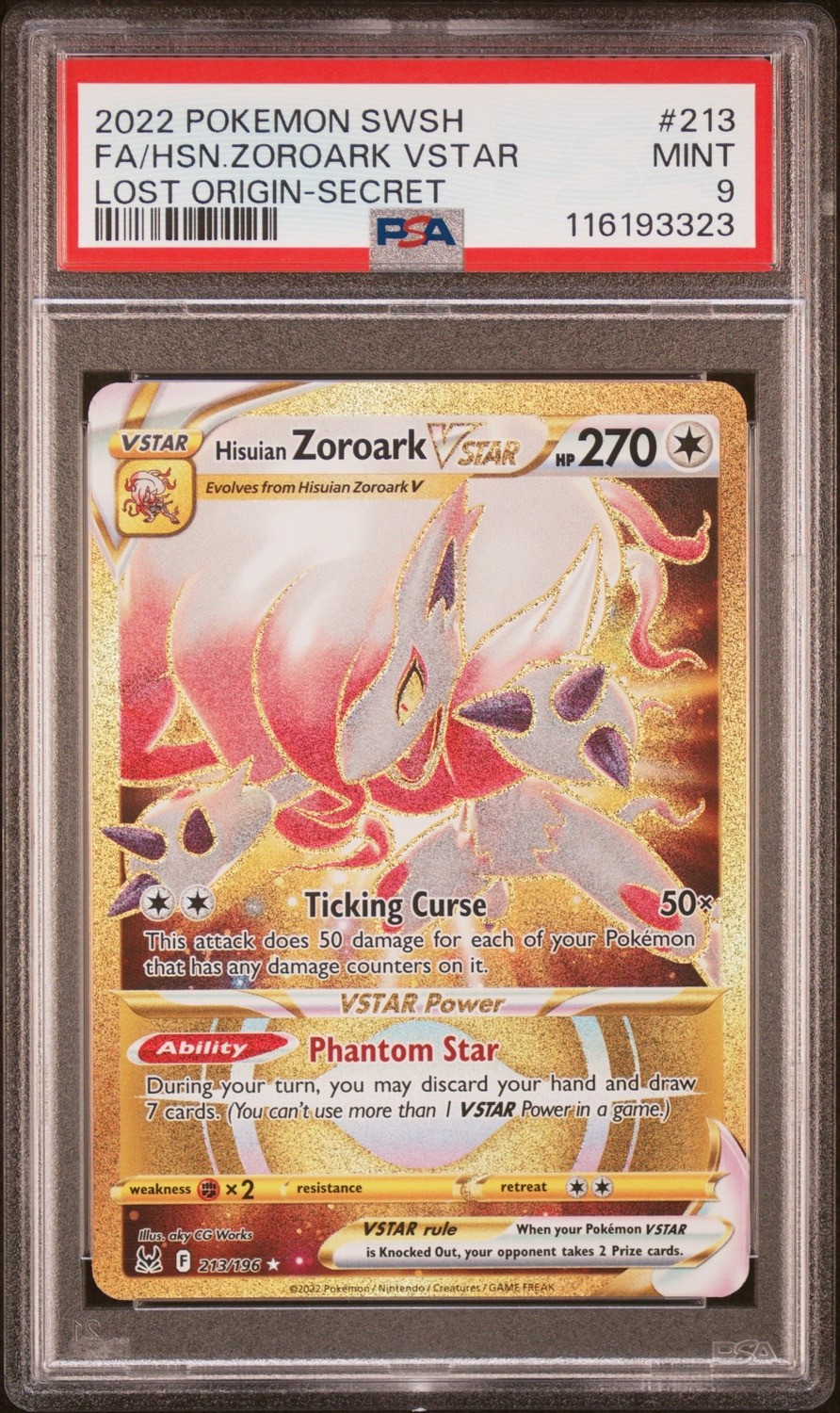 Hisuian Zoroark VSTAR