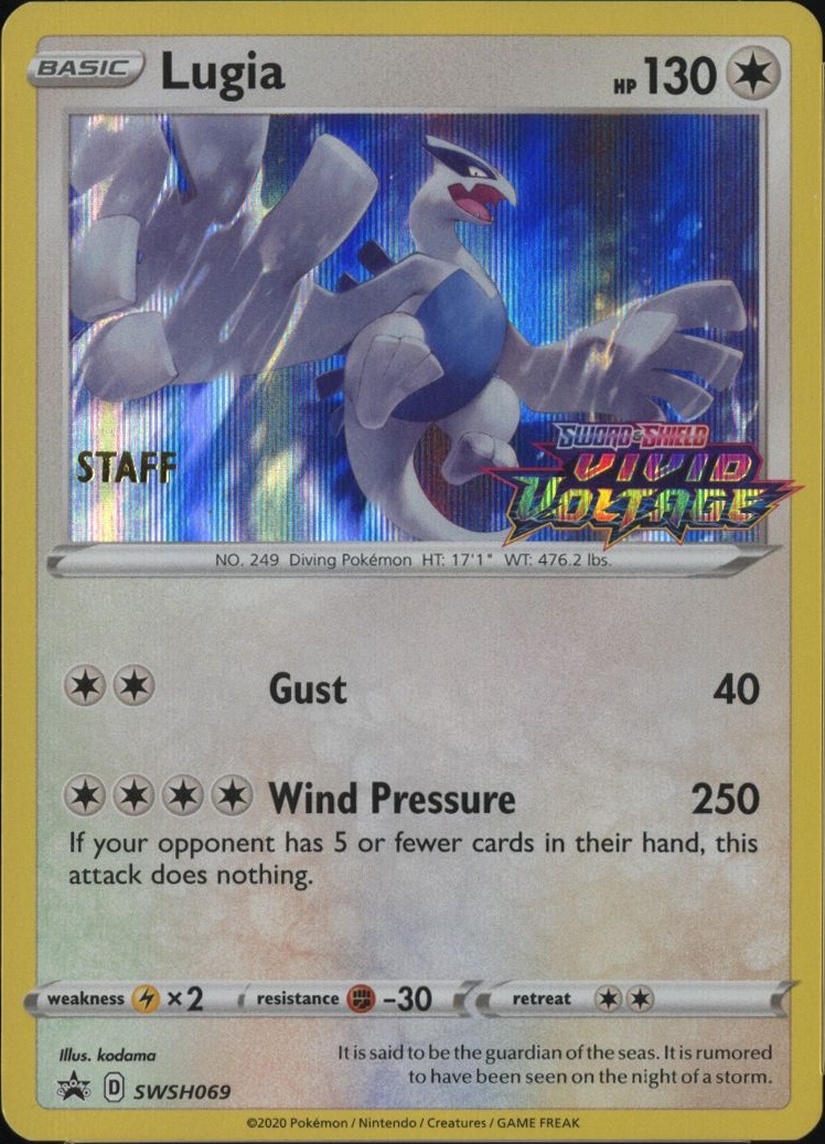 Holo · Prerelease · Staff