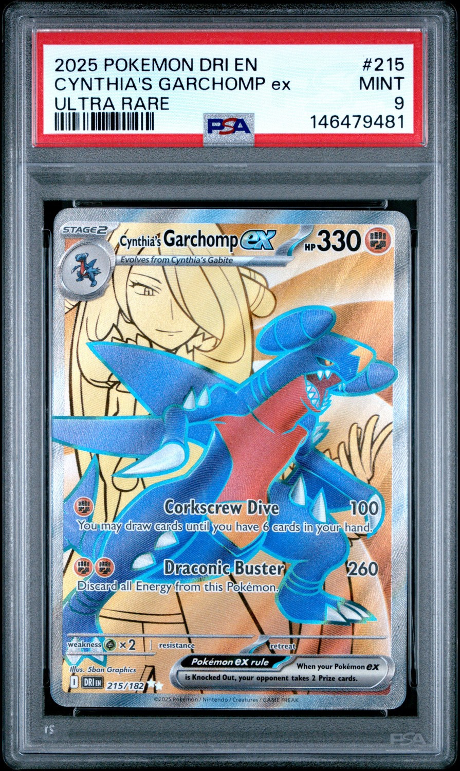CYNTHIA'S GARCHOMP ex