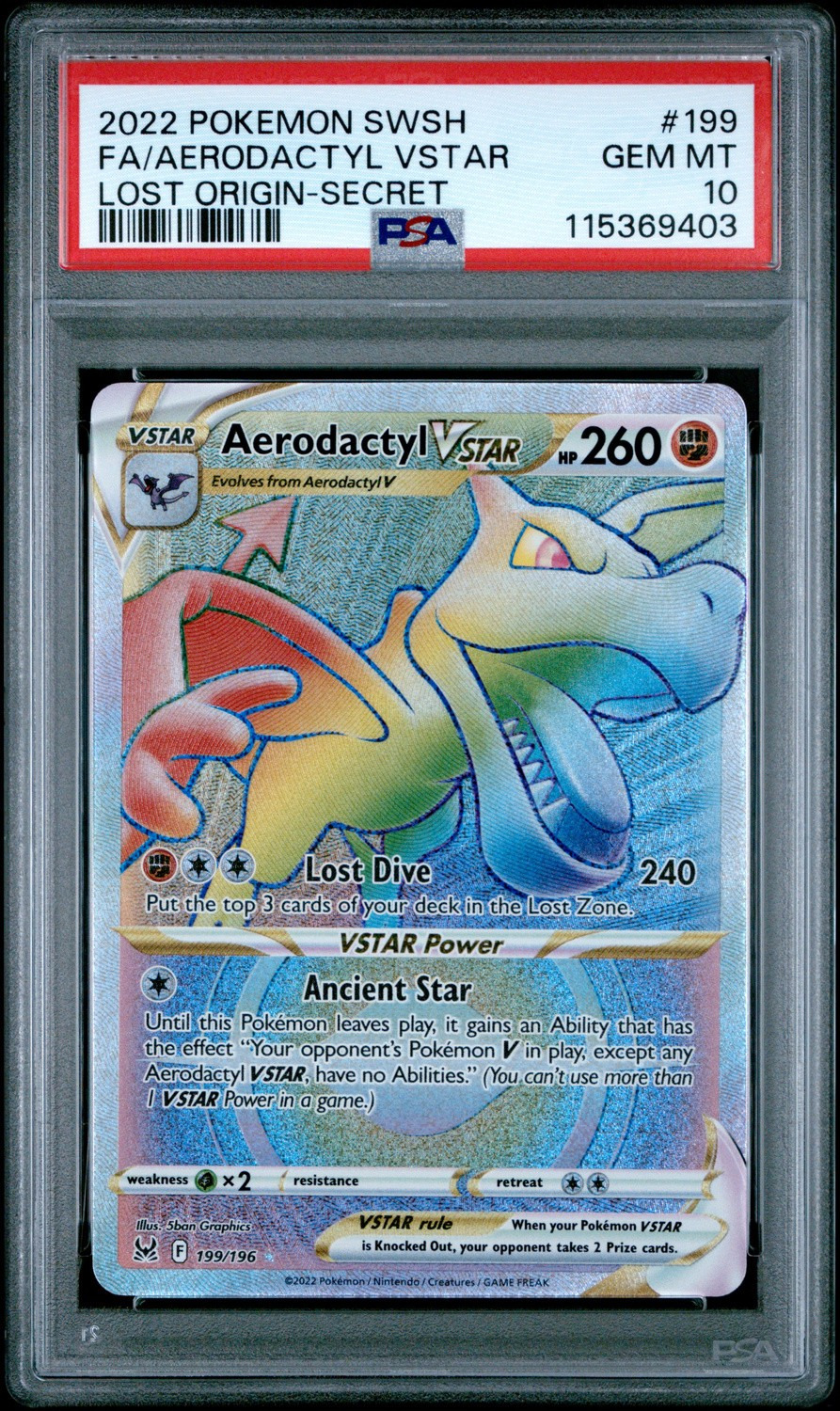 Aerodactyl VSTAR