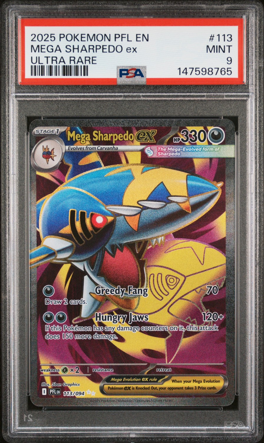 MEGA SHARPEDO ex