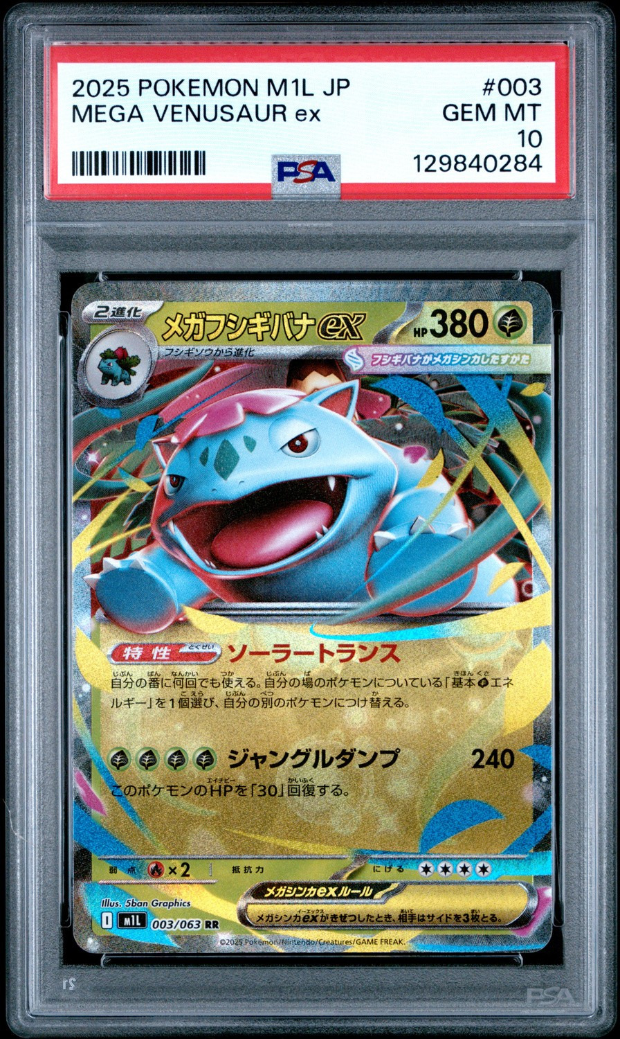 MEGA VENUSAUR ex
