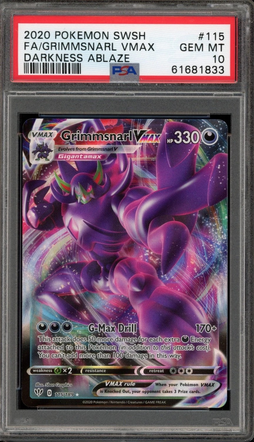 Grimmsnarl VMAX