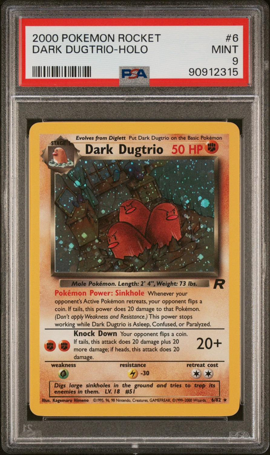 Dark Dugtrio
