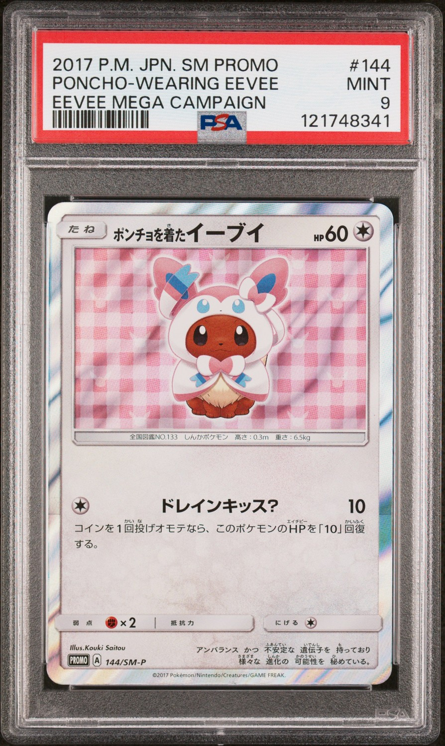 Poncho-Wearing Eevee