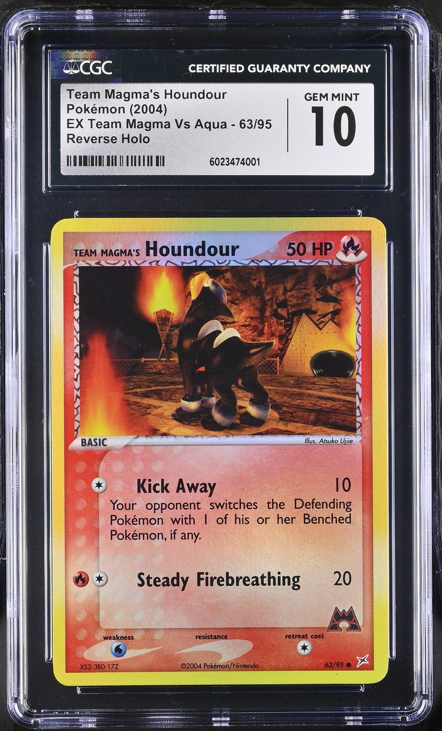 Team Magma's Houndour