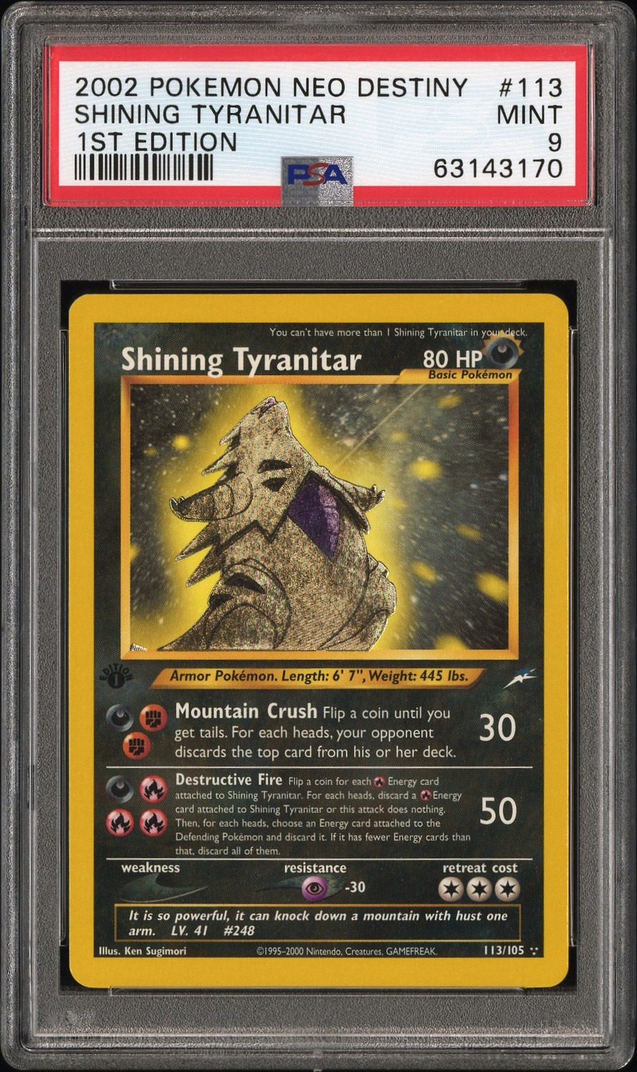 Shining Tyranitar