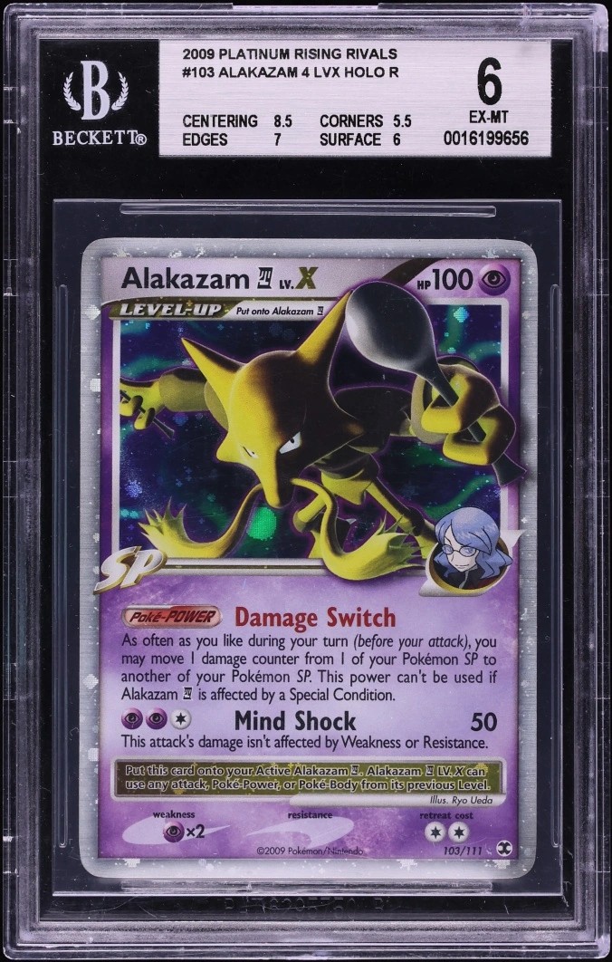 ALAKAZAM 4 LV.X