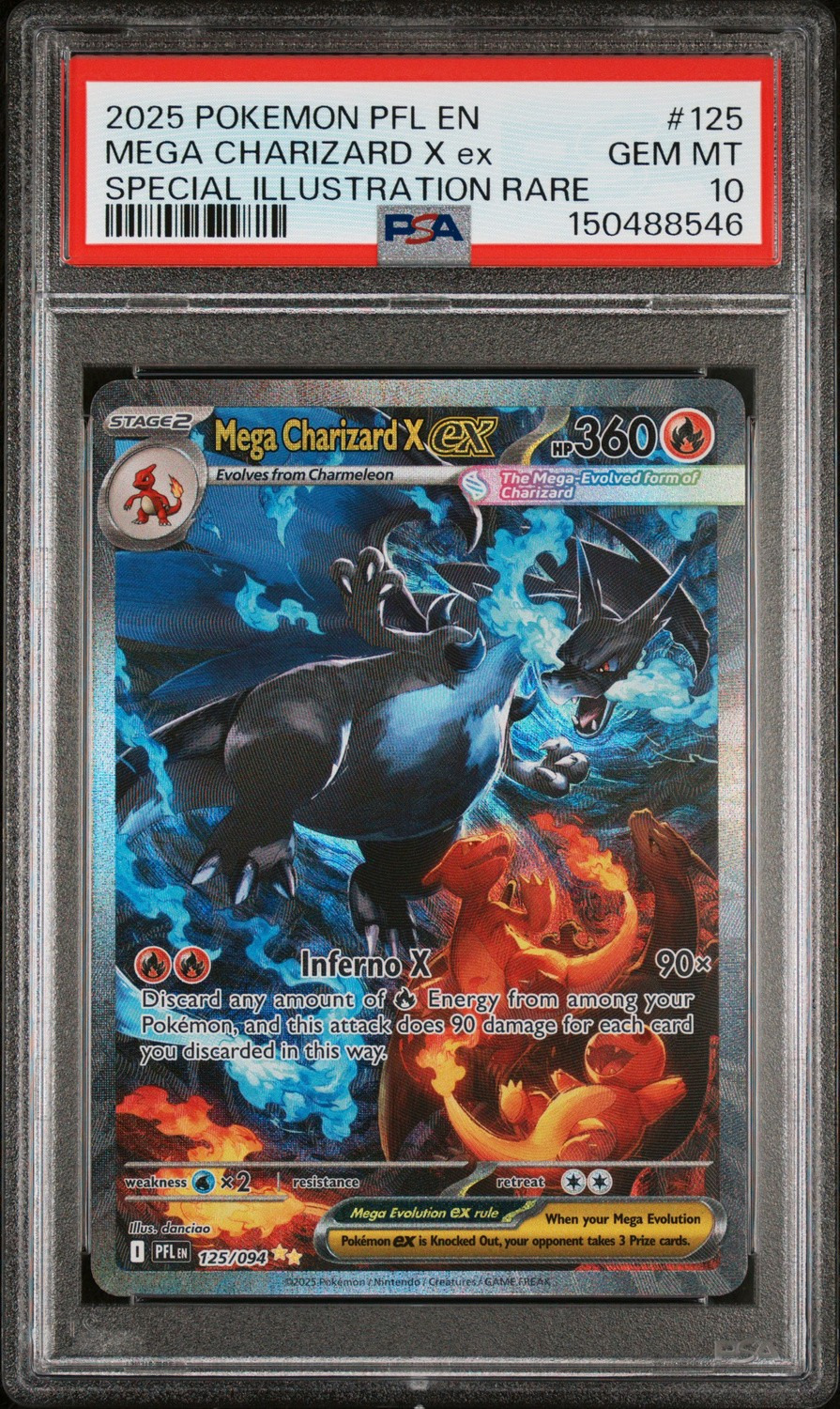 MEGA CHARIZARD X ex