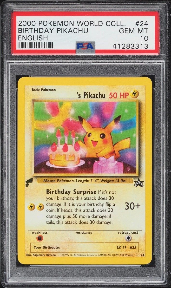 Birthday Pikachu