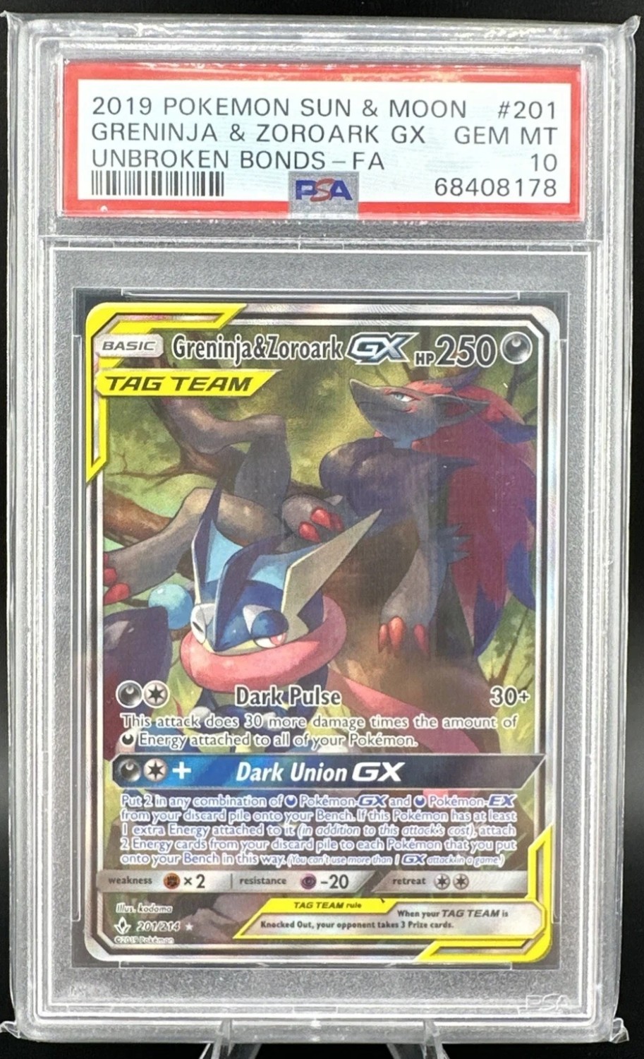 Greninja & Zoroark GX