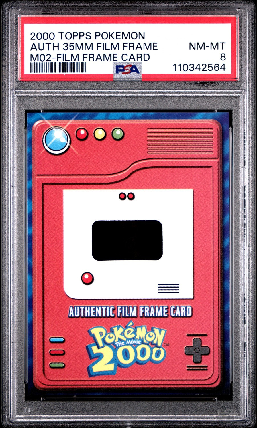 Authentic Film Frame Card
