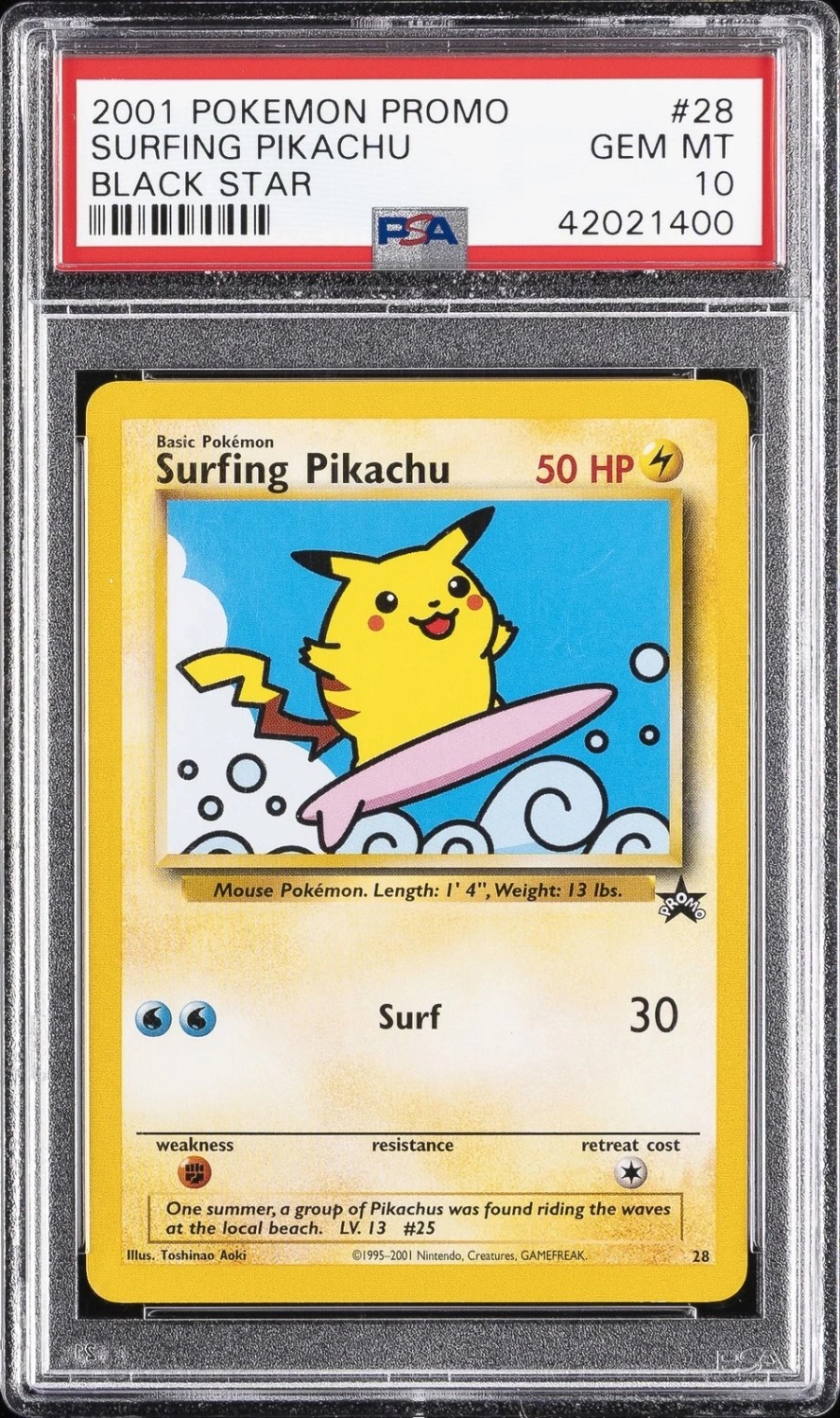 Surfing Pikachu