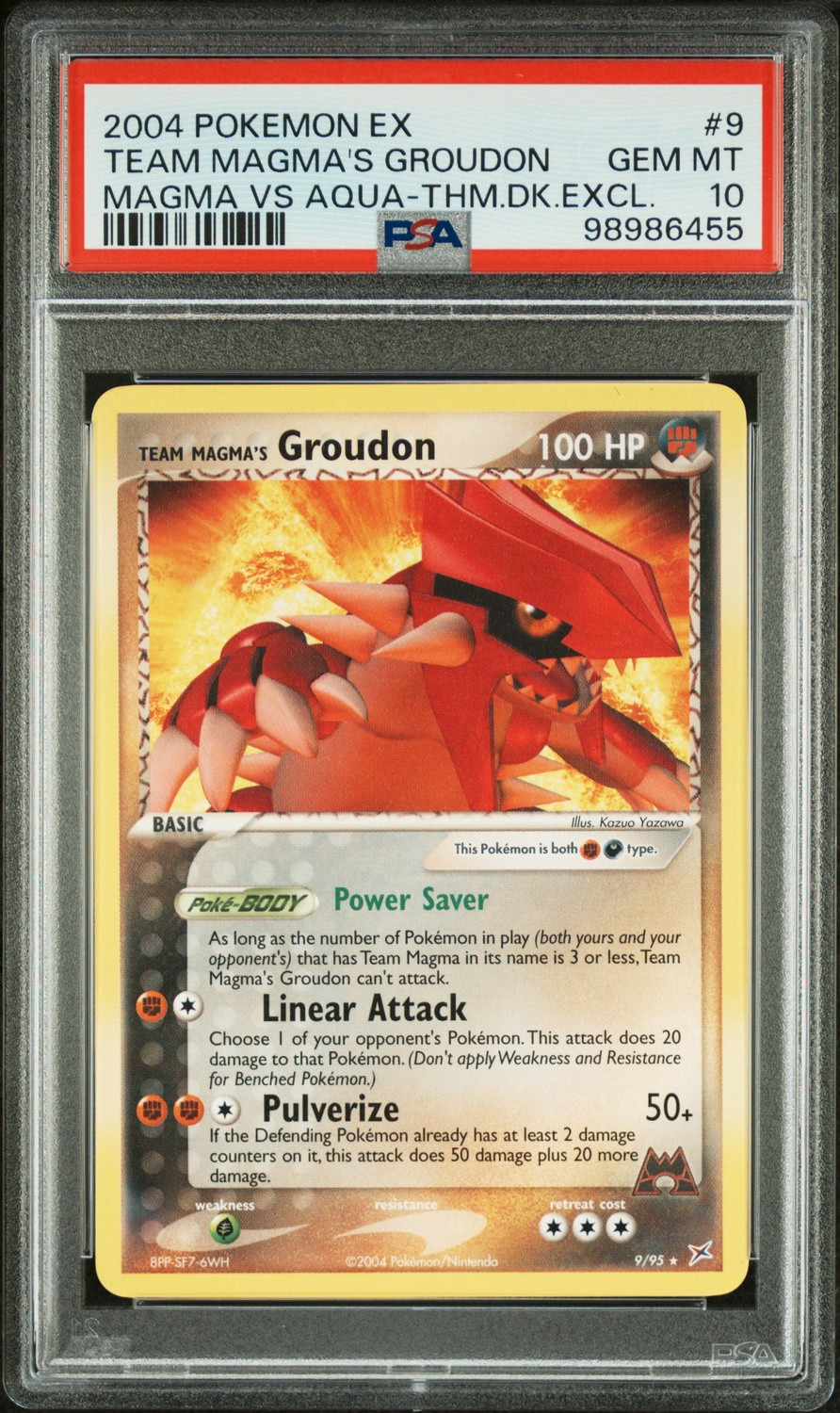 Team Magma's Groudon