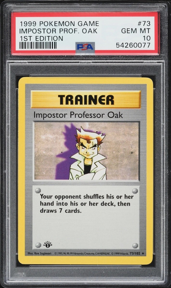 Impostor Professor Oak