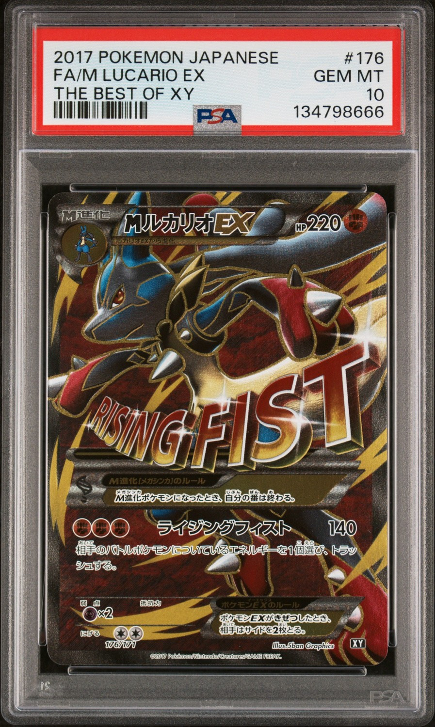 FA/M LUCARIO EX