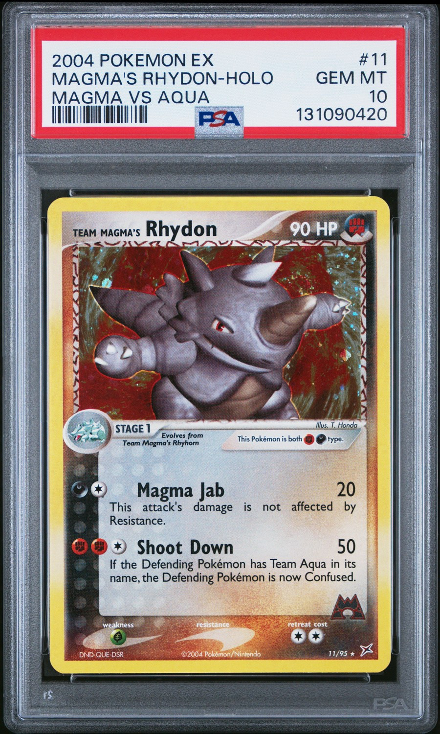 Team Magma's Rhydon