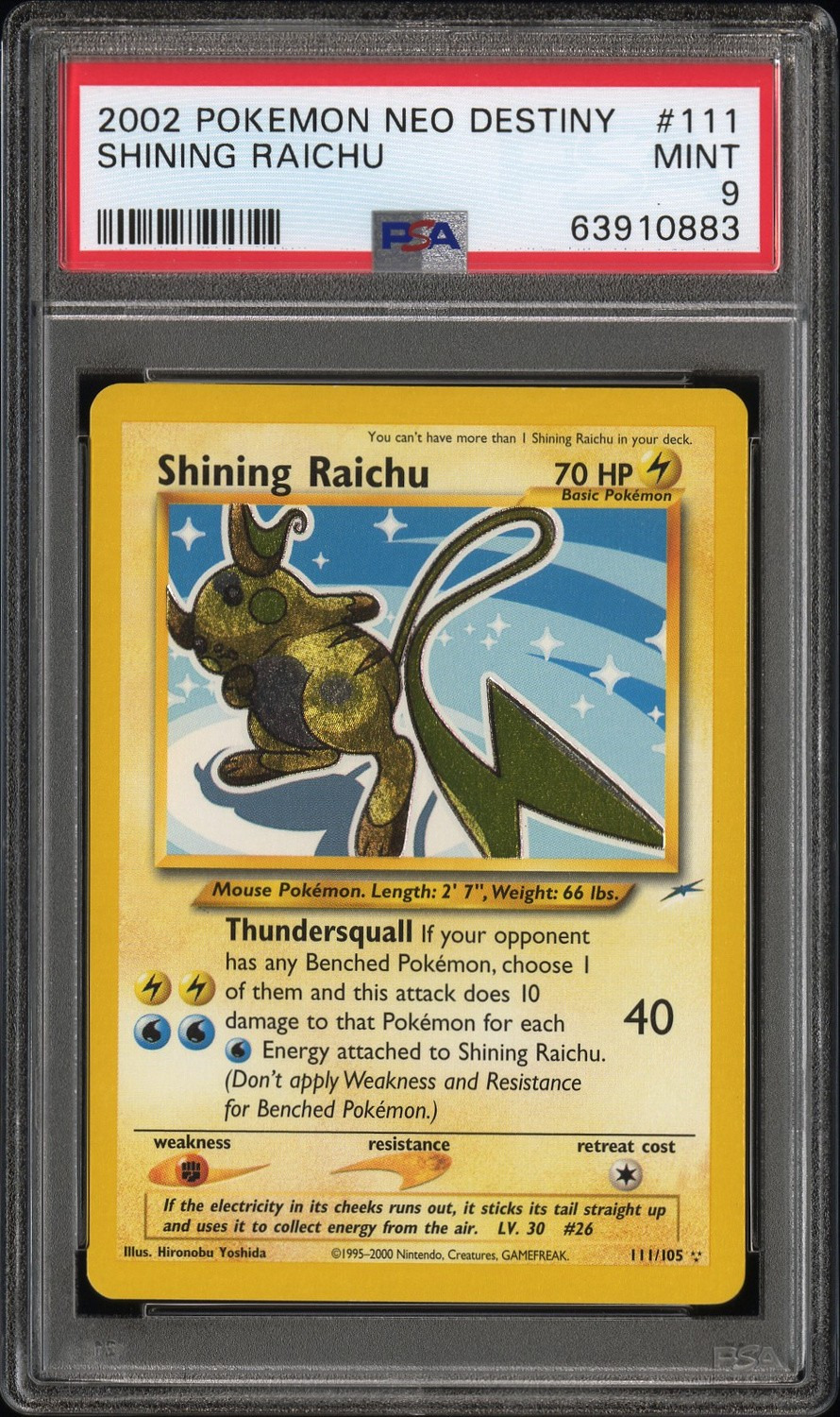 Shining Raichu