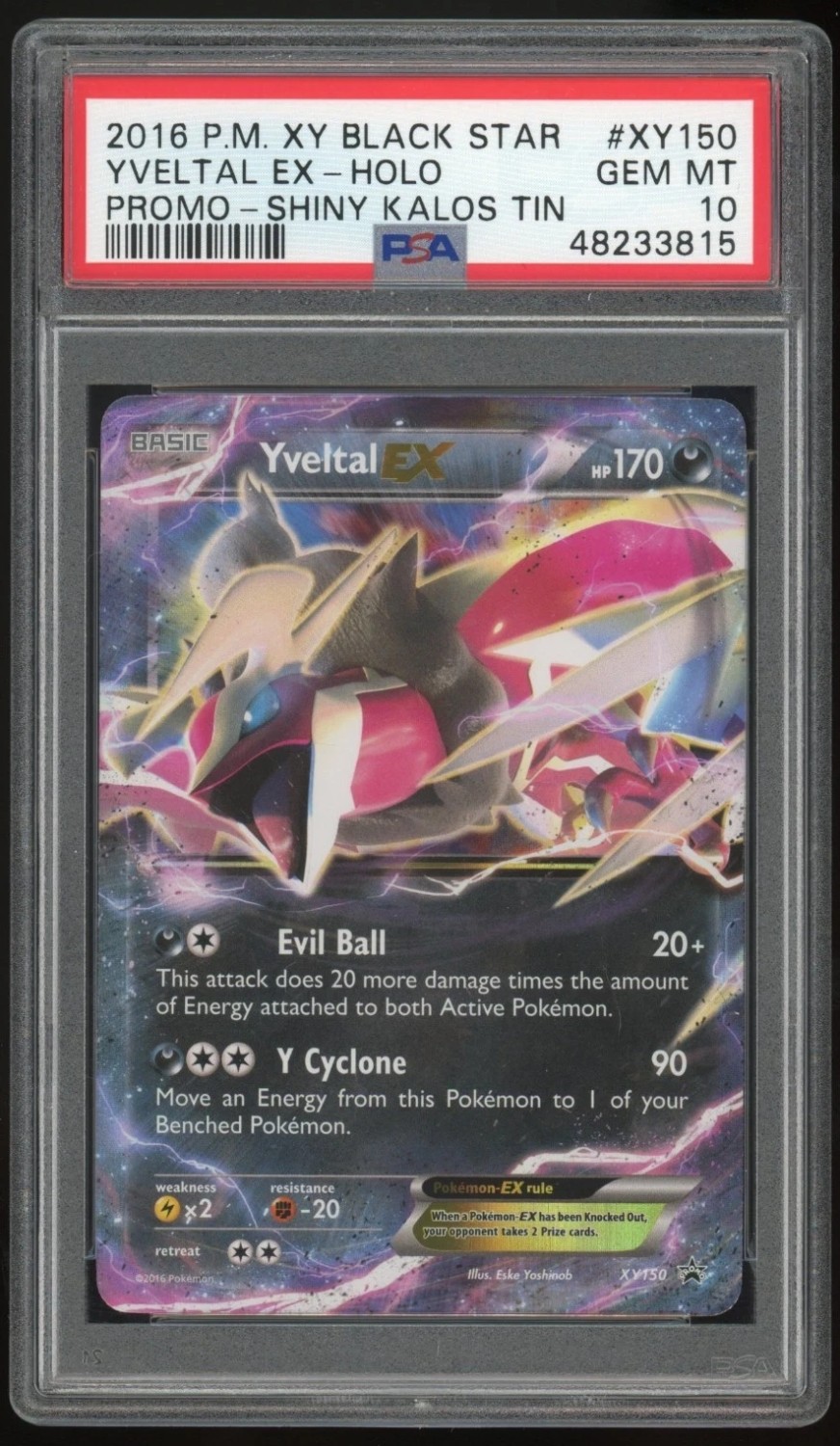 Yveltal EX
