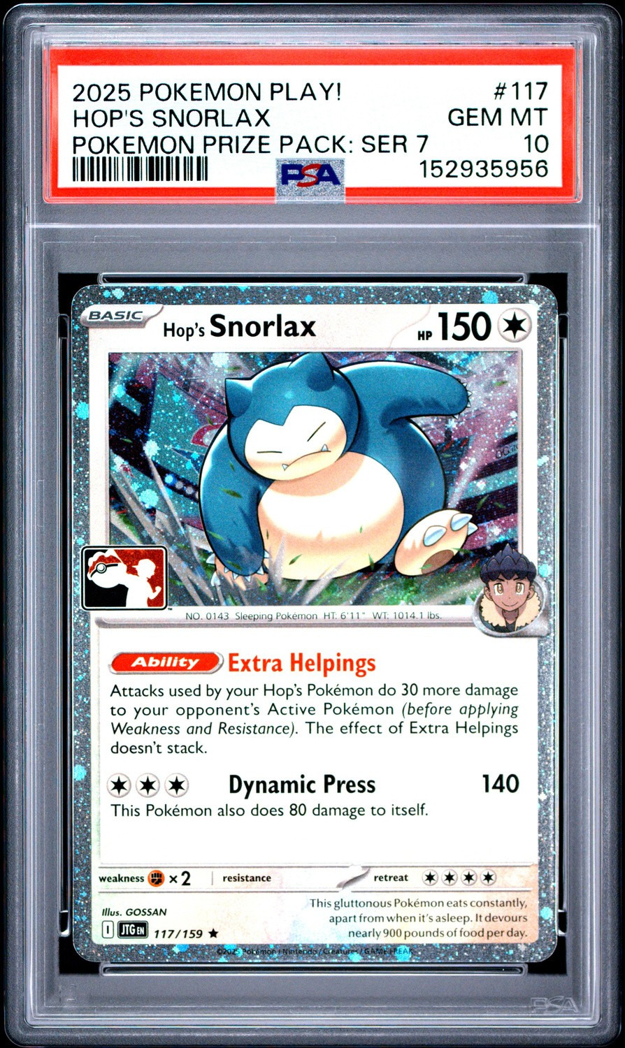 Hop's Snorlax
