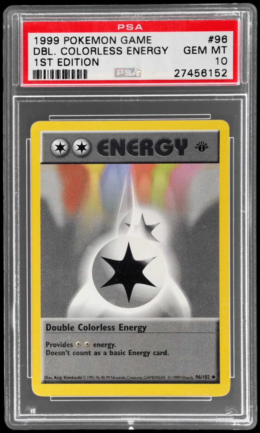 Double Colorless Energy