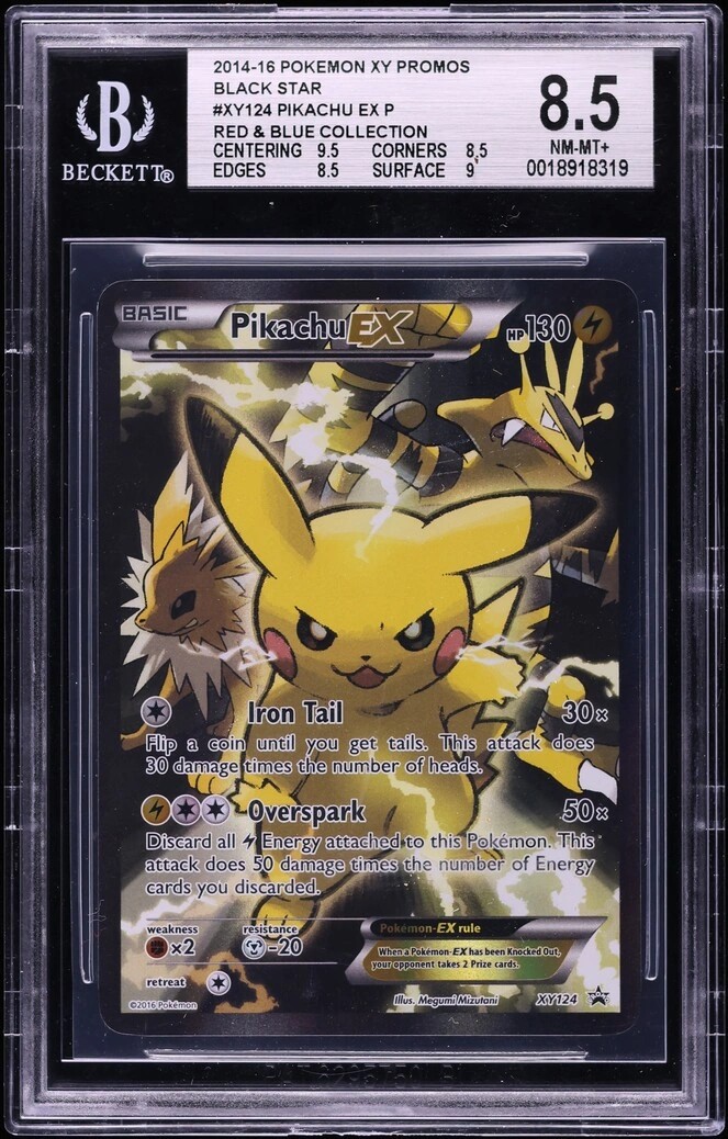 Pikachu EX P/(Pikachu-EX Red & Blue Collection)