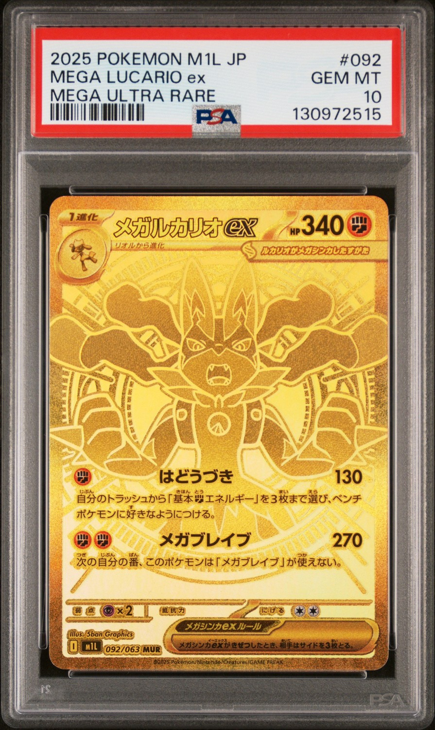 MEGA LUCARIO ex