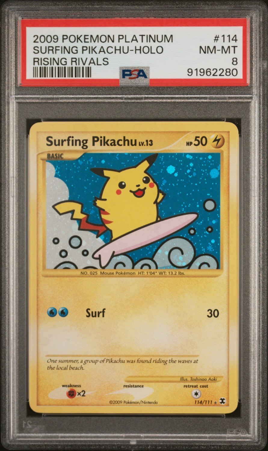 Surfing Pikachu