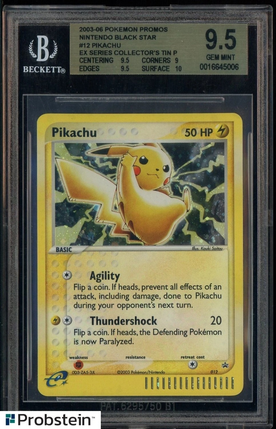 Pikachu/(EX Series Collector's Tin) P