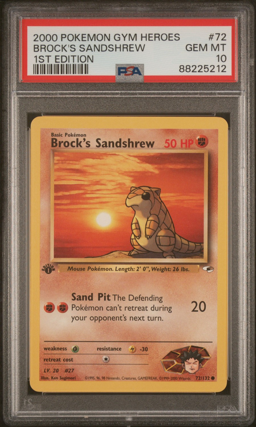 Brock's Sandshrew