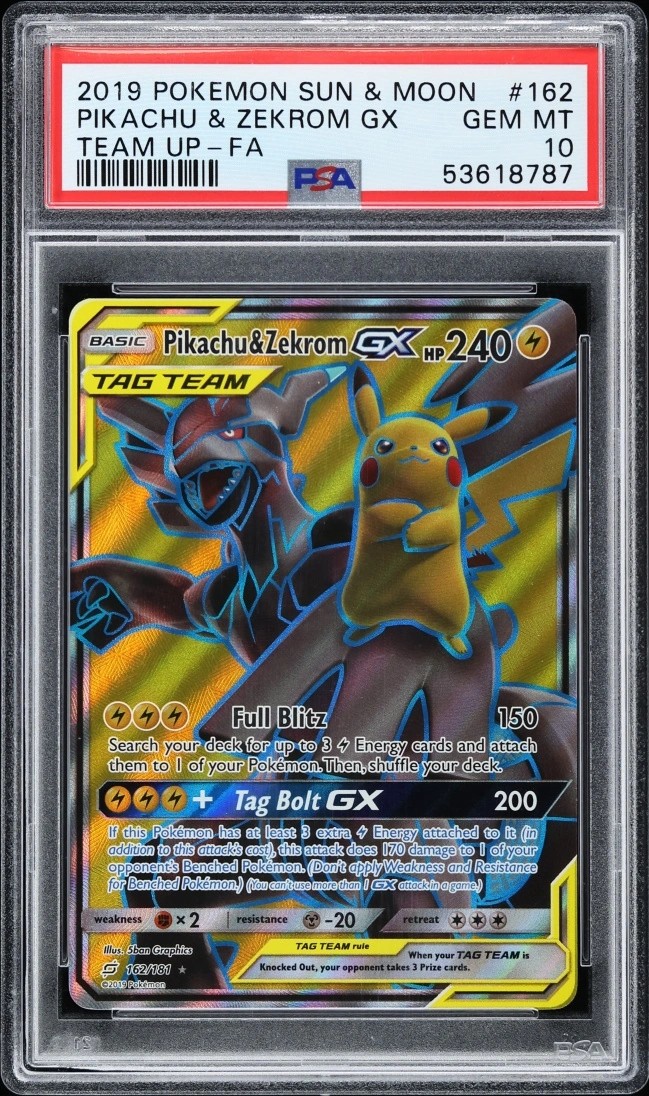 Pikachu & Zekrom GX