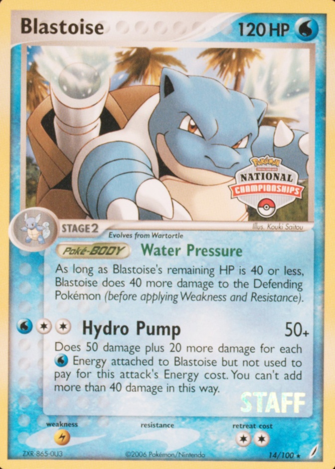 Non-Holo · Championships National Staff