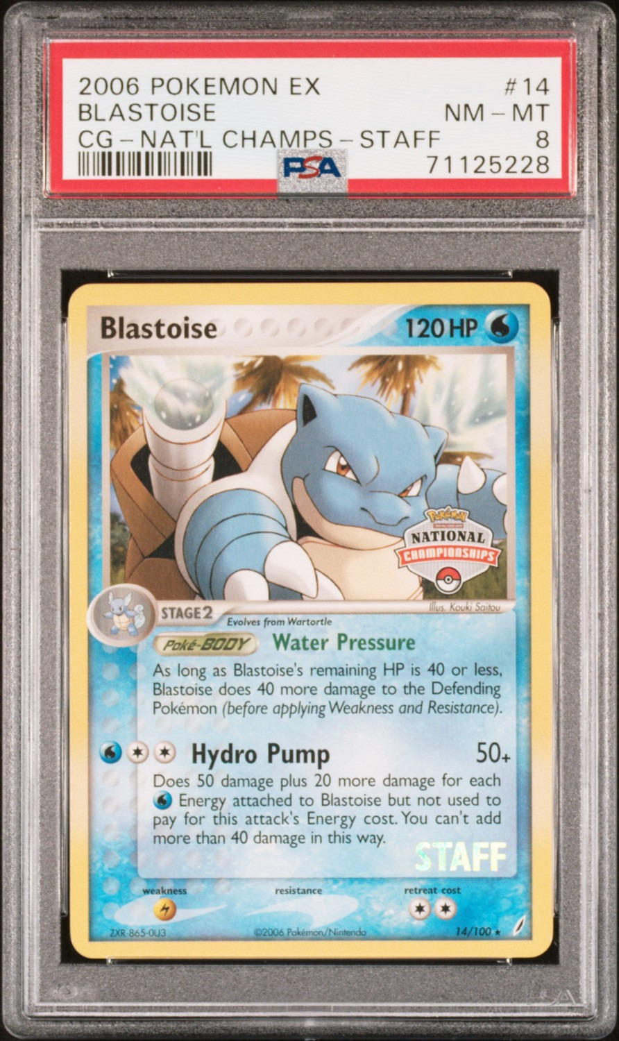 Non-Holo · Championships National Staff