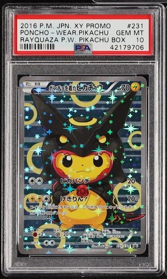Poncho-Wearing Pikachu