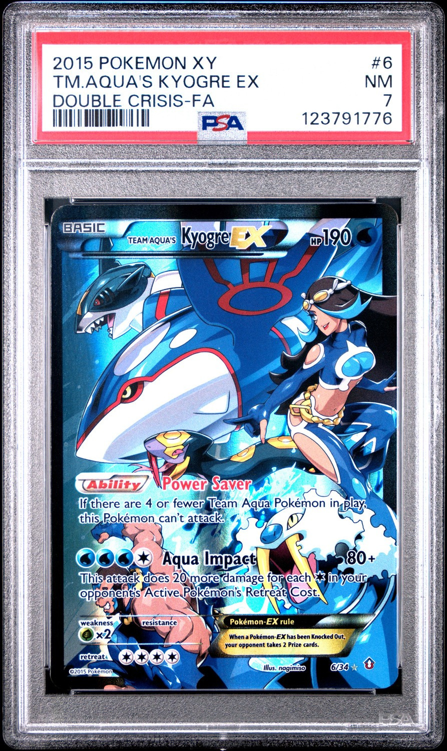Team Aqua's Kyogre EX