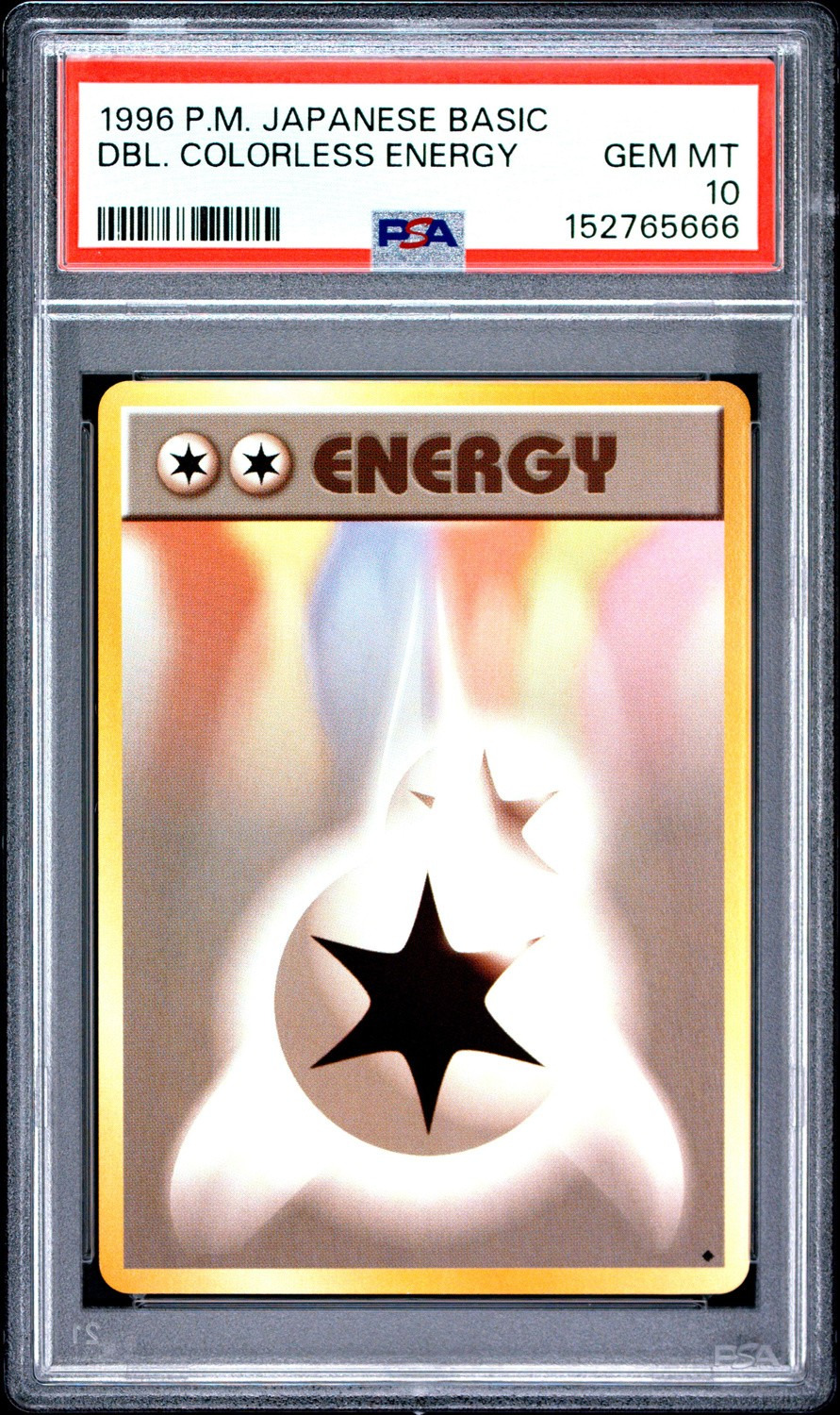 Double Colorless Energy